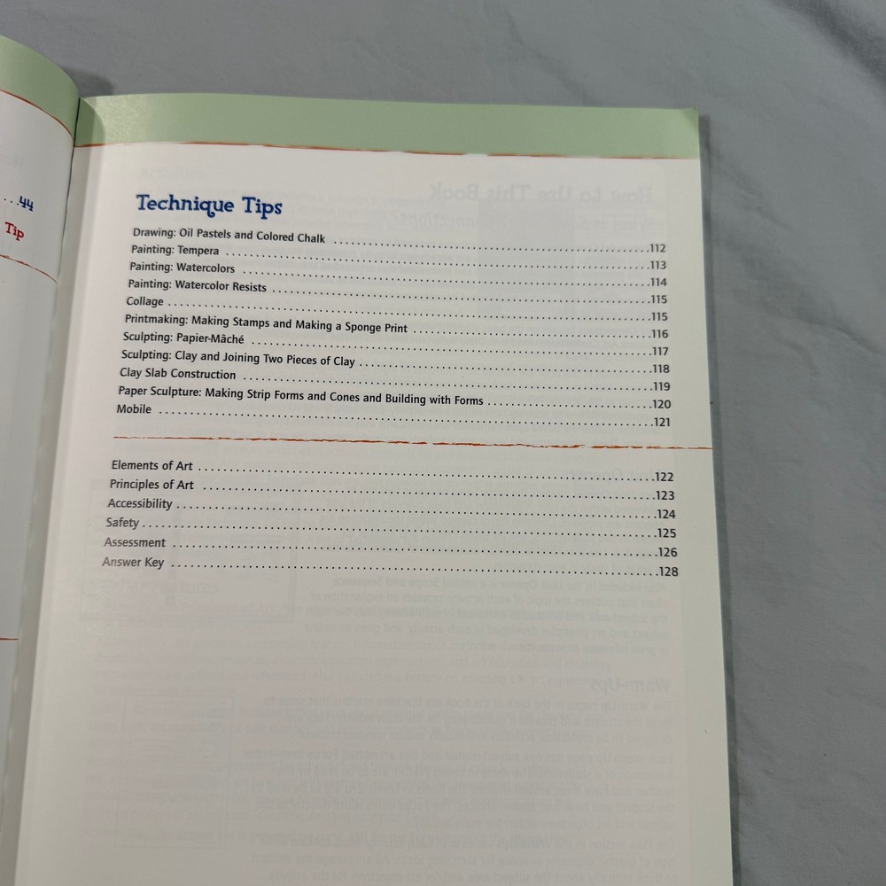 SRA Science Art Connections Activity Book PreK-6 McGraw-Hill 2005 STEM Resource - Picture 6 of 10